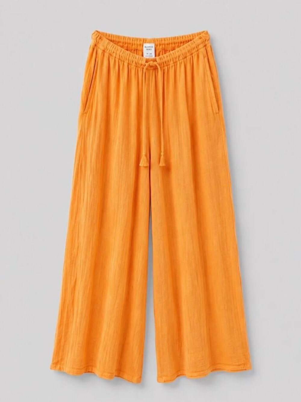 Orange Wide Leg Pants by BLANCO